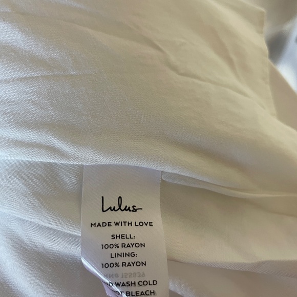 New Lulus Feeling the Sunshine White Tie-Back Flutter
Sleeve Mini Dress - Picture 7 of 12